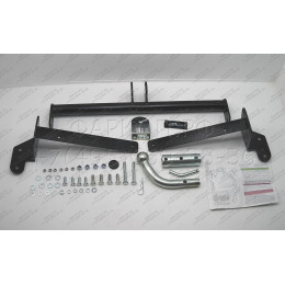 F101-BA TAVIALS ТСУ для Ford Focus 2 хетчбек 2004/11-2012, Ford Focus 3 хетбчек 2011-2018 без выреза бампера. Тип шара: C (оцинкованный, съемный). Нагрузки: 1100/75 кг, масса ф
