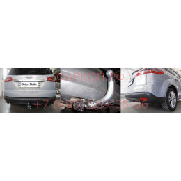 F114C GALIA Полностью оцинкованный фаркоп на Ford Galaxy 2006-2015, Ford S-MAX 2006-2015. Подрозетник убирается за бампер. Тип шара: C (горизонтальный съемный). Неви
