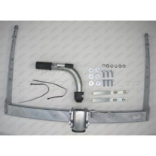 F114C GALIA Полностью оцинкованный фаркоп на Ford Galaxy 2006-2015, Ford S-MAX 2006-2015. Подрозетник убирается за бампер. Тип шара: C (горизонтальный съемный). Невидимый вырез бампера. Нагрузки: 1800/100 кг, масса фаркопа 16,47 кг