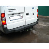 F116-FC Лидер-плюс ТСУ для Ford Transit фургон, с задней подножкой 2000-2014 без снятия и выреза бампера. Тип шара: FC. Нагрузки: 1200/50 кг, масса фаркопа 22,54 кг (без электрики в комплекте)