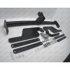F117-A Лидер-плюс ТСУ для Ford Kuga DM2 2008-2013 без выреза бампера. Нагрузки: 1500/75 кг, масса фаркопа 21,44 кг (без электрики в комплекте)