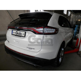 F136C GALIA Полностью оцинкованный фаркоп на Ford Edge 2015-2021. Тип шара: C (горизонтальный съемный). Установка без выреза бампера. Нагрузки: 2200/120 кг, мас