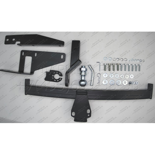 FA 0511-E Бизон Фаркоп на Honda CR-V 2006-2013. Требуется подрезка бампера. Тип шара: E (легкосъемный шар под квадрат). Нагрузки: 2500/120 кг. Не комплектуется электрикой