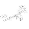 FA 0646-E Бизон Фаркоп на Great Wall Wingle 3,5,7 2008- без подрезки бампера. Тип шара: E (легкосъемный шар под квадрат). Нагрузки: 3200/120 кг. Не комплектуется электрикой