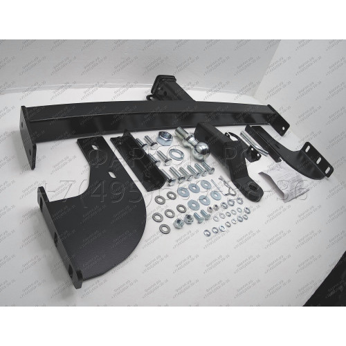 FA 0829-E Бизон Фаркоп на Ford Ranger 2013-2022, Mazda BT-50 2012-2020 без подрезки бампера. Тип шара: E (легкосъемный шар под квадрат). Нагрузки: 3000/120 кг. Не комплектуется электрикой