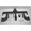 FA 0829-E Бизон Фаркоп на Ford Ranger 2013-2022, Mazda BT-50 2012-2020 без подрезки бампера. Тип шара: E (легкосъемный шар под квадрат). Нагрузки: 3000/120 кг. Не комплектуется электрикой