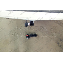 3010-E ORIS Фаркоп на Toyota Land Cruiser 200 2014-2021, Lexus LX 2007-2021. Необходима подрезка бампера. Тип шара: E. Нагрузки: 2500/100 кг, масса фаркопа 15,5 кг (без электрики 