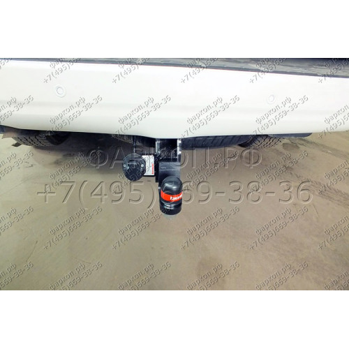 3010-E ORIS Фаркоп на Toyota Land Cruiser 200 2014-2021, Lexus LX 2007-2021. Необходима подрезка бампера. Тип шара: E. Нагрузки: 2500/100 кг, масса фаркопа 15,5 кг (без электрики в комплекте)