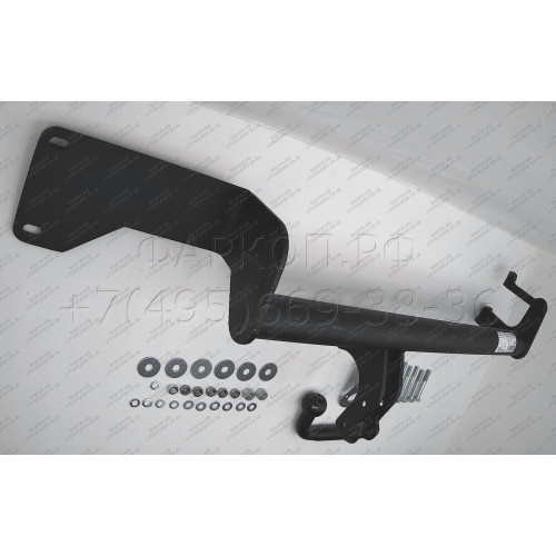 GAZ-08 AVTOS Фаркоп на Волга 2410, 31029, 3110, 31105 1986-2009 без снятия и подрезки бампера. Тип шара: A. Нагрузки: 1200/75 кг, масса фаркопа 13,3 кг (без электрики в комплекте)