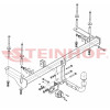 H-065 STEINHOF Фаркоп на Honda HR-V 3/5 дверей 2002-2006. Требуется подрезка бампера. Тип шара: A. Нагрузки: 1400/70 кг, масса фаркопа 17,81 кг (без электрики в комплекте)