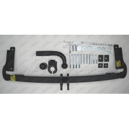 H-065 STEINHOF Фаркоп на Honda HR-V 3/5 дверей 2002-2006. Требуется подрезка бампера. Тип шара: A. Нагрузки: 1400/70 кг, масса фаркопа 17,81 кг (без электрики в компле