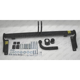 H-065 STEINHOF Фаркоп на Honda HR-V 3/5 дверей 2002-2006. Требуется подрезка бампера. Тип шара: A. Нагрузки: 1400/70 кг, масса фаркопа 17,81 кг (без электрики в компле