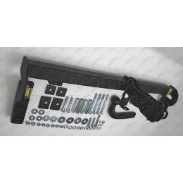 H-065 STEINHOF Фаркоп на Honda HR-V 3/5 дверей 2002-2006. Требуется подрезка бампера. Тип шара: A. Нагрузки: 1400/70 кг, масса фаркопа 17,81 кг (без электрики в компле