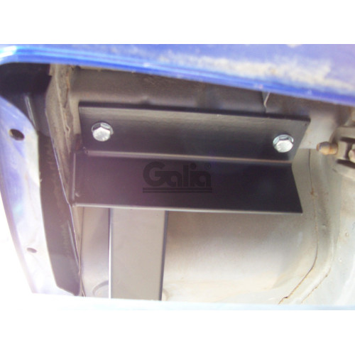 H017A GALIA Полностью оцинкованный фаркоп на Honda HR-V 1999-2001. Особенности: задние фары прямоугольной формы. Тип шара: A. Невидимый вырез бампера. Нагрузки: 1300/60 кг, масса фаркопа 14,75 кг