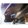 H017A GALIA Полностью оцинкованный фаркоп на Honda HR-V 1999-2001. Особенности: задние фары прямоугольной формы. Тип шара: A. Невидимый вырез бампера. Нагрузки: 1300/60 кг, масса фаркопа 14,75 кг