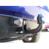 H017A GALIA Полностью оцинкованный фаркоп на Honda HR-V 1999-2001. Особенности: задние фары прямоугольной формы. Тип шара: A. Невидимый вырез бампера. Нагрузки: 1300/60 кг, масса фаркопа 14,75 кг