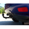 H017A GALIA Полностью оцинкованный фаркоп на Honda HR-V 1999-2001. Особенности: задние фары прямоугольной формы. Тип шара: A. Невидимый вырез бампера. Нагрузки: 1300/60 кг, масса фаркопа 14,75 кг
