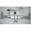 H017A GALIA Полностью оцинкованный фаркоп на Honda HR-V 1999-2001. Особенности: задние фары прямоугольной формы. Тип шара: A. Невидимый вырез бампера. Нагрузки: 1300/60 кг, масса фаркопа 14,75 кг