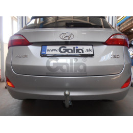 H088C GALIA Полностью оцинкованный фаркоп на Hyundai i30 универсал 2012-2017, Kia Ceed универсал 2012-2018. Подрозетник убирается за бампер. Тип шара: C (горизонта