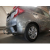 H096A GALIA Полностью оцинкованный фаркоп на Honda Jazz 2014-2020, Honda Fit 2013-2020. Тип шара: A. Невидимый вырез бампера. Нагрузки: 1200/80 кг, масса фаркопа 13,32 кг