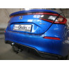 H111C GALIA Полностью оцинкованный фаркоп на Honda Civic хетчбек 5 дверей 2022-. Тип шара: C (горизонтальный съемный). Невидимый вырез бампера. Нагрузки: 1000/75 кг, масса фаркопа 17,07 кг