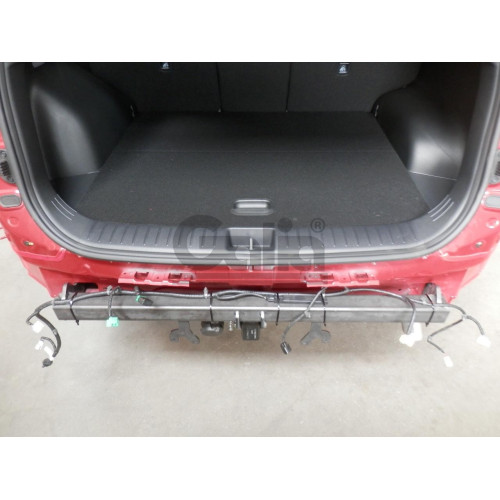 H120V GALIA Полностью оцинкованный фаркоп на Hyundai Tucson 2021-2024, 2024-, Kia Sportage 2022-2025, 2025-. Подрозетник убирается за бампер. Тип шара: AV (вертикальное быстросъемное крепление шара на ключе). Установка без выреза бампера. Нагрузки: 2000/1