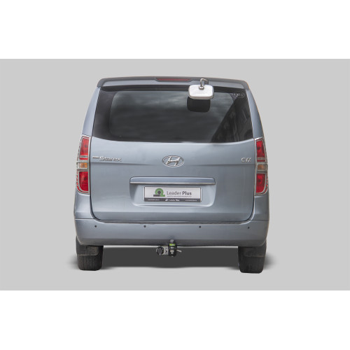H214-E Лидер-плюс ТСУ для Hyundai Starex 2008-2018, Hyundai H1 2008-2018, 2018-2023 без снятия и выреза бампера. Тип шара: E. Нагрузки: 1500/100 кг, масса фаркопа 29,89 кг (без электрики в комплекте)
