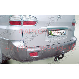 H220-A Лидер-плюс ТСУ для Hyundai H1, Starex 2WD 2004-2007 без снятия и выреза бампера. Нагрузки: 1500/75 кг, масса фаркопа 19,54 кг (без электрики в комплекте)