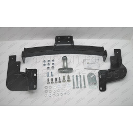 H224-F Лидер-плюс ТСУ для Hyundai Santa Fe 2012-2018, Kia Sorento 2012-2015 без снятия и выреза бампера. Тип шара: F. Нагрузки: 2000/100 кг, масса фаркопа 21,26 кг (без электри