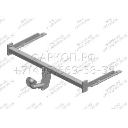 HN 03 AVTOS Фаркоп на Honda Civic седан 2006-2012. Необходима подрезка бампера. Тип шара: A. Нагрузки: 750/50 кг, масса фаркопа 12 кг (без электрики в комплекте)