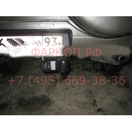 HN 01 AVTOS Фаркоп на Honda CR-V 1997-2002 без подрезки бампера. Тип шара: A. Нагрузки: 1200/75 кг, масса фаркопа 25 кг (без электрики в комплекте)