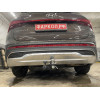 HSF-21-991122.00 PT GROUP Фаркоп на Hyundai Santa Fe IV рестайлинг 2021-2023, Kia Sorento 2020-2024 без подрезки бампера. Тип шара: E (легкосъемный шар под квадрат). Нагрузки: 2800/100 кг, масса фаркопа 16,9 кг (без электрики в комплекте)