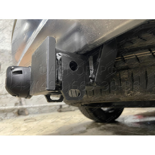HSF-21-991122.00 PT GROUP Фаркоп на Hyundai Santa Fe IV рестайлинг 2021-2023, Kia Sorento 2020-2024 без подрезки бампера. Тип шара: E (легкосъемный шар под квадрат). Нагрузки: 2800/100 кг, масса фаркопа 16,9 кг (без электрики в комплекте)