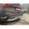 HSF-21-991122.00 PT GROUP Фаркоп на Hyundai Santa Fe IV рестайлинг 2021-2023, Kia Sorento 2020-2024 без подрезки бампера. Тип шара: E (легкосъемный шар под квадрат). Нагрузки: 2800/100 кг, масса фаркопа 16,9 кг (без электрики в комплекте)