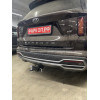 HSF-21-991122.00 PT GROUP Фаркоп на Hyundai Santa Fe IV рестайлинг 2021-2023, Kia Sorento 2020-2024 без подрезки бампера. Тип шара: E (легкосъемный шар под квадрат). Нагрузки: 2800/100 кг, масса фаркопа 16,9 кг (без электрики в комплекте)