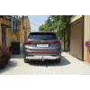 HSF-21-991122.00 PT GROUP Фаркоп на Hyundai Santa Fe IV рестайлинг 2021-2023, Kia Sorento 2020-2024 без подрезки бампера. Тип шара: E (легкосъемный шар под квадрат). Нагрузки: 2800/100 кг, масса фаркопа 16,9 кг (без электрики в комплекте)