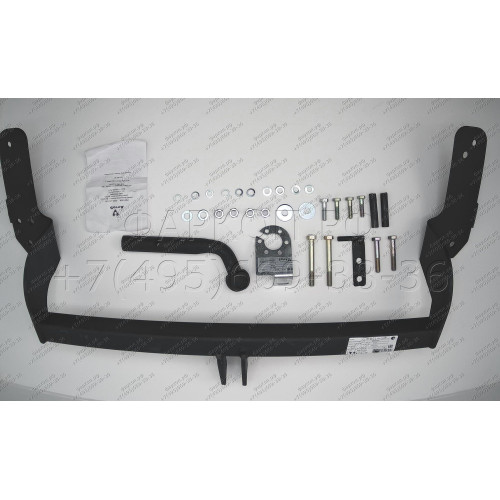 HY 07 AVTOS Фаркоп на Hyundai Sonata EF (ТагАЗ) седан 1999-2005 без подрезки бампера. Тип шара: A. Нагрузки: 1250/75 кг, масса фаркопа 12,9 кг (без электрики в комплекте)