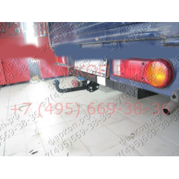 HY 19 AVTOS Фаркоп на Hyundai Porter 2007- без подрезки бампера. Тип шара: A. Нагрузки: 1200/75 кг, масса фаркопа 17,5 кг (без электрики в комплекте)