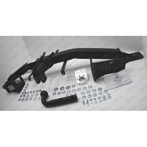 HY 35 AVTOS Фаркоп на Hyundai ix55 2009-2012 без выреза в бампере. Тип шара: A. Нагрузки: 1500/75 кг, масса фаркопа 23 кг (без электрики в комплекте)