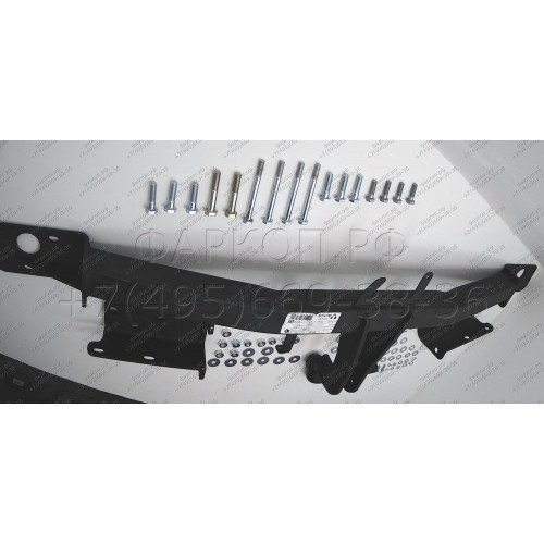 HY 35 AVTOS Фаркоп на Hyundai ix55 2009-2012 без выреза в бампере. Тип шара: A. Нагрузки: 1500/75 кг, масса фаркопа 23 кг (без электрики в комплекте)