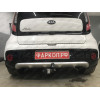 K122-A Лидер-плюс ТСУ для Kia Soul 2014-2019 без снятия и выреза бампера. Нагрузки: 1500/75 кг, масса фаркопа 16,9 кг (без электрики в комплекте)