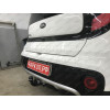 K122-A Лидер-плюс ТСУ для Kia Soul 2014-2019 без снятия и выреза бампера. Нагрузки: 1500/75 кг, масса фаркопа 16,9 кг (без электрики в комплекте)