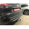 91412-A MOTODOR Фаркоп с оцинкованным шаром на Nissan X-Trail T32 2014-2022, Renault Koleos 2017-2020 без выреза в бампере. Тип шара: A. Нагрузки: 2000/100 кг, масса фаркопа 19,5 кг (без электрики в комплекте)