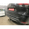 91412-A MOTODOR Фаркоп с оцинкованным шаром на Nissan X-Trail T32 2014-2022, Renault Koleos 2017-2020 без выреза в бампере. Тип шара: A. Нагрузки: 2000/100 кг, масса фаркопа 19,5 кг (без электрики в комплекте)