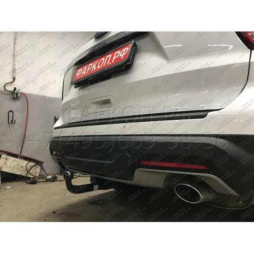 F-278 STEINHOF Фаркоп на Ford Explorer 2016-2019 без подрезки бампера. Тип шара: AV (вертикальное быстросъемное крепление шара на ключе). Нагрузки: 2400/130 кг, масса фаркопа 22,05 кг (без электрики в комплекте)