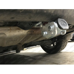 M129C GALIA Полностью оцинкованный фаркоп на Mazda CX-5 2012-2017, 2017-2025. Подрозетник убирается за бампер. Тип шара: C (горизонтальный съемный). Невидимый в