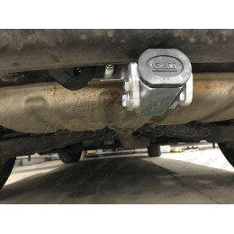 M129C GALIA Полностью оцинкованный фаркоп на Mazda CX-5 2012-2017, 2017-2025. Подрозетник убирается за бампер. Тип шара: C (горизонтальный съемный). Невидимый в