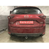 M129C GALIA Полностью оцинкованный фаркоп на Mazda CX-5 2012-2017, 2017-2025. Подрозетник убирается за бампер. Тип шара: C (горизонтальный съемный). Невидимый вырез бампера. Нагрузки: 2100/100 кг, масса фаркопа 19,6 кг