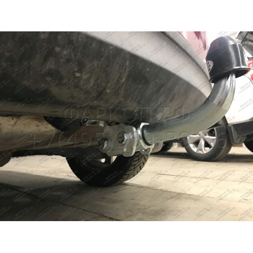 M129C GALIA Полностью оцинкованный фаркоп на Mazda CX-5 2012-2017, 2017-2025. Подрозетник убирается за бампер. Тип шара: C (горизонтальный съемный). Невидимый вырез бампера. Нагрузки: 2100/100 кг, масса фаркопа 19,6 кг