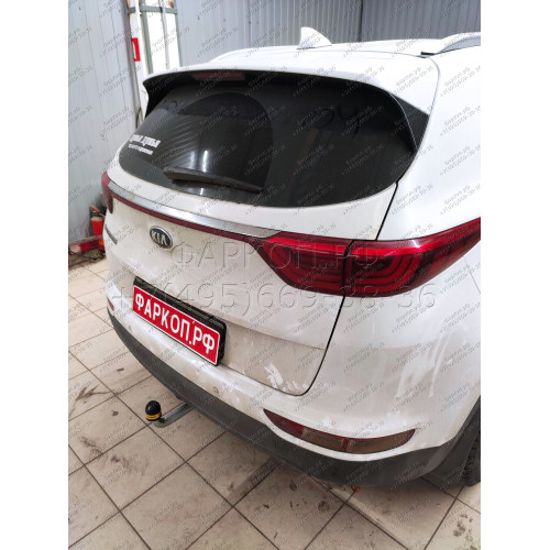 91004-A MOTODOR Фаркоп с оцинкованным шаром на Kia Sportage дорестайл 2016-2018, Hyundai Tucson дорестайл 2015-2018 без выреза в бампере. Тип шара: A. Нагрузки: 1900/120 кг, масса фаркопа 16,8 кг (без электрики в комплекте)